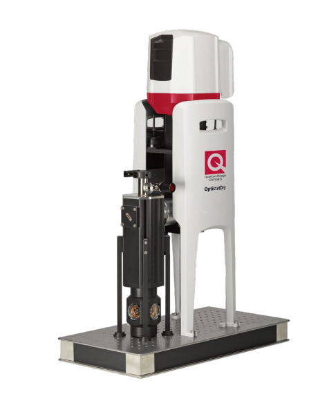 <b>無冷媒トップローディング式光学測定用クライオスタット OptistatDry TLEX</b>